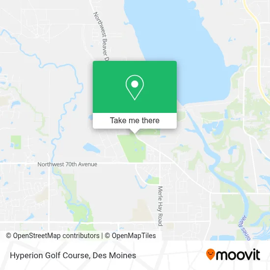 Hyperion Golf Course map