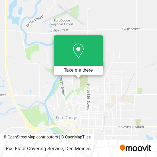 Rial Floor Covering Service map