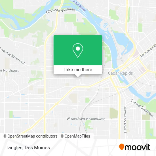 Tangles map