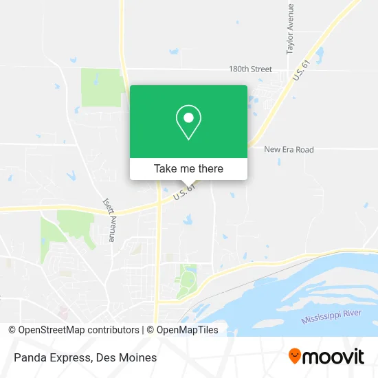 Panda Express map