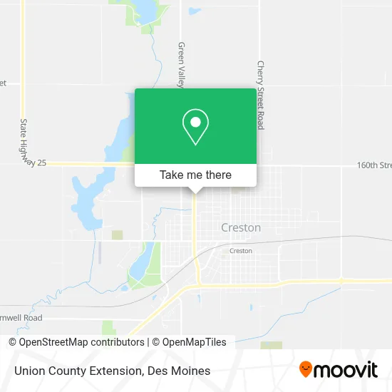 Union County Extension map