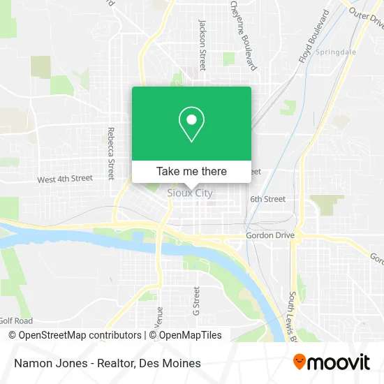 Namon Jones - Realtor map