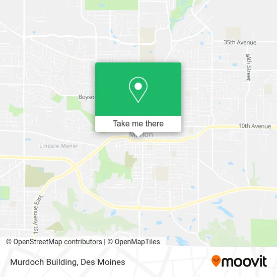 Murdoch Building map