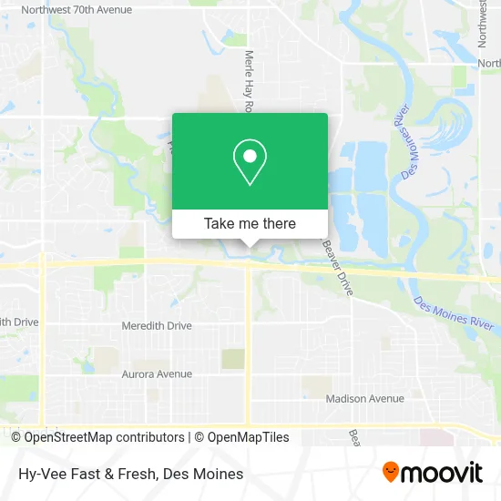 Hy-Vee Fast & Fresh map