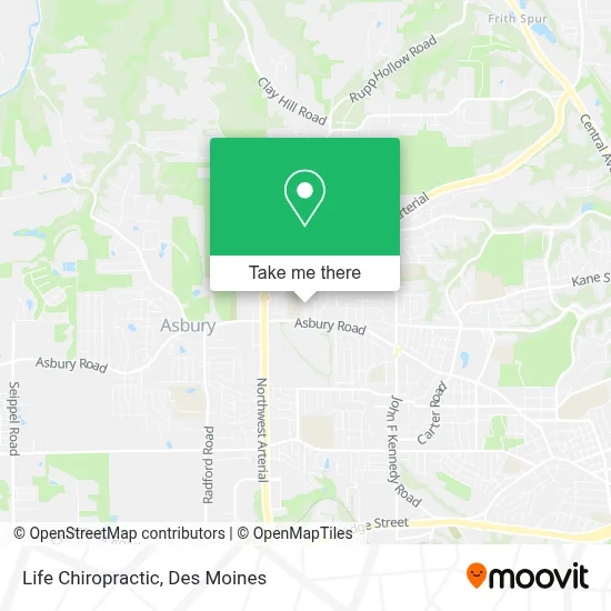Life Chiropractic map