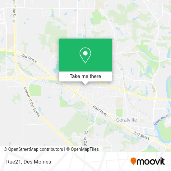 Rue21 map