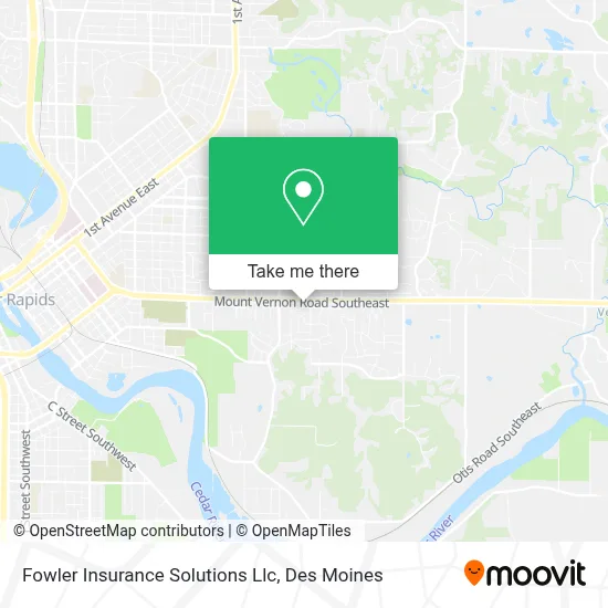 Fowler Insurance Solutions Llc map