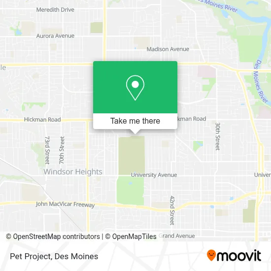 Pet Project map