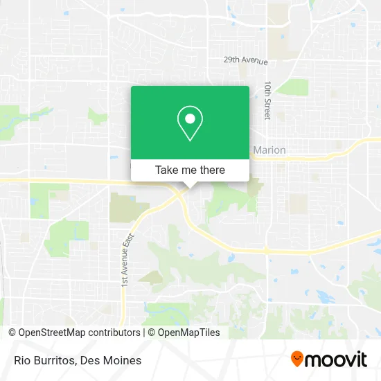 Rio Burritos map