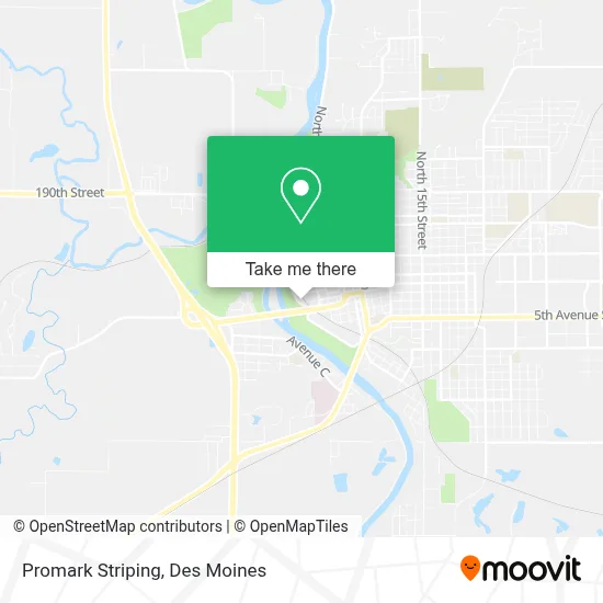 Promark Striping map