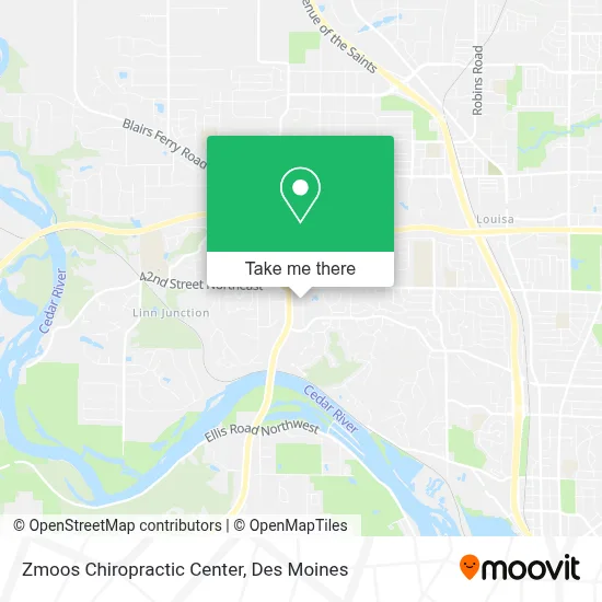 Zmoos Chiropractic Center map