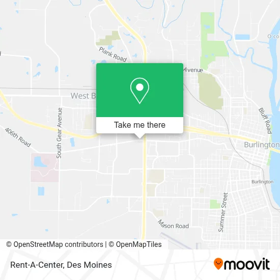 Rent-A-Center map