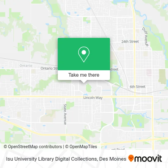 Isu University Library Digital Collections map