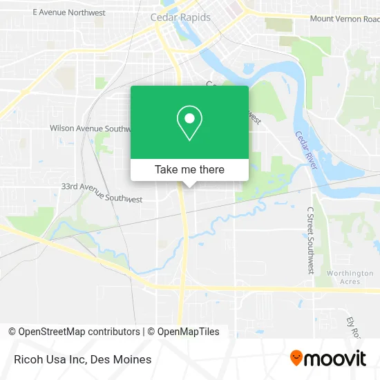 Ricoh Usa Inc map