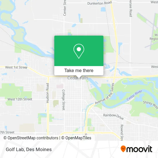 Golf Lab map