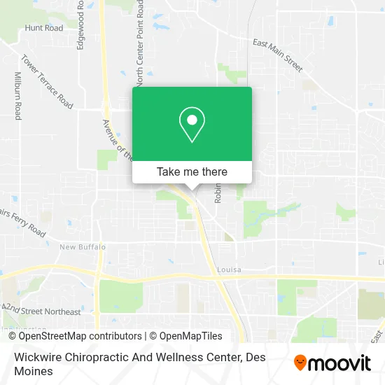 Wickwire Chiropractic And Wellness Center map