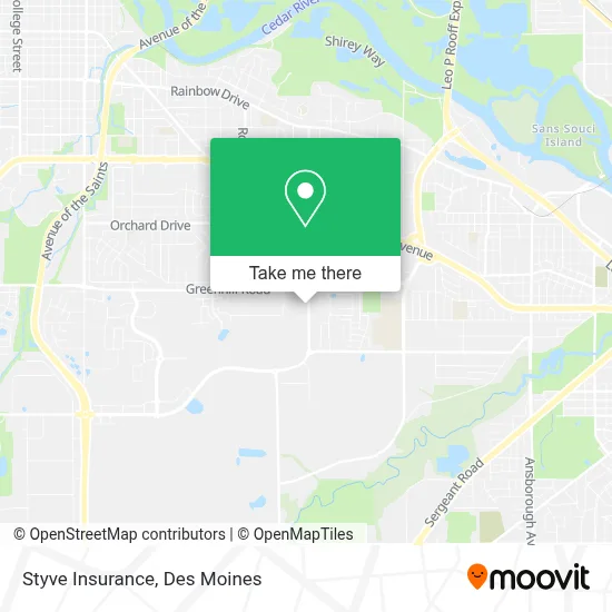 Styve Insurance map