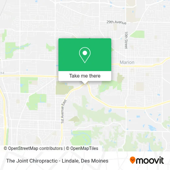 The Joint Chiropractic - Lindale map