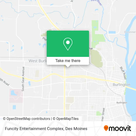 Funcity Entertainment Complex map