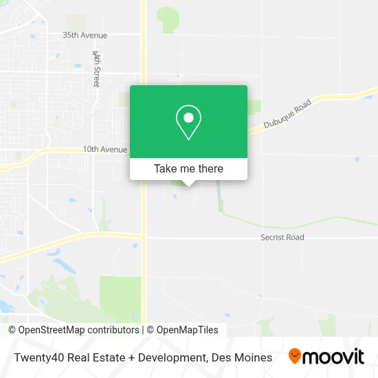 Twenty40 Real Estate + Development map