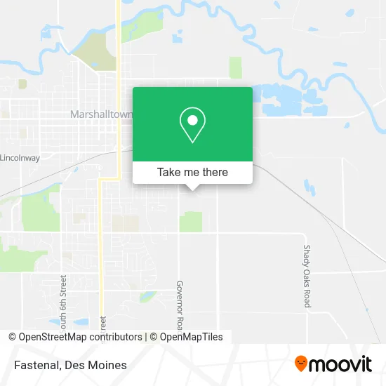Fastenal map
