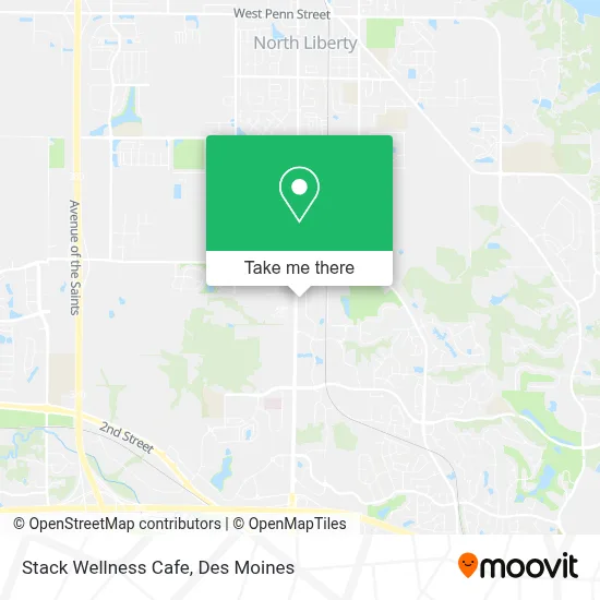 Stack Wellness Cafe map