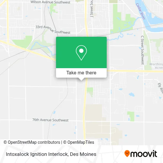 Intoxalock Ignition Interlock map