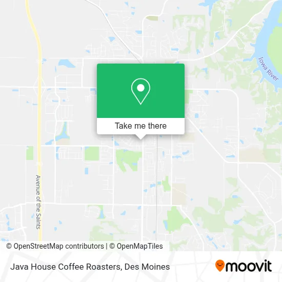 Java House Coffee Roasters map
