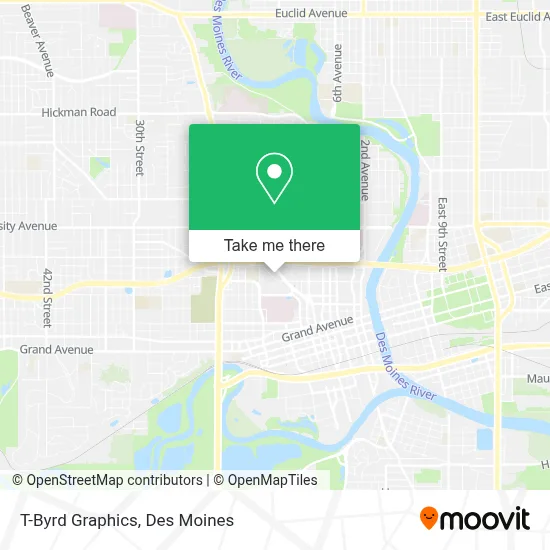 T-Byrd Graphics map