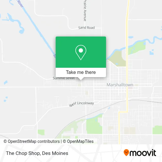 The Chop Shop map