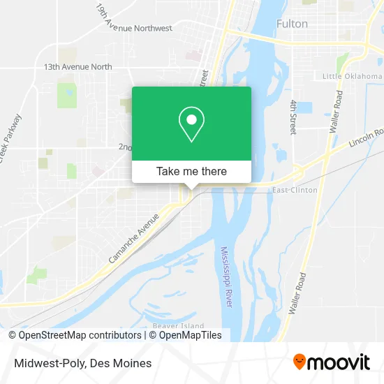 Midwest-Poly map