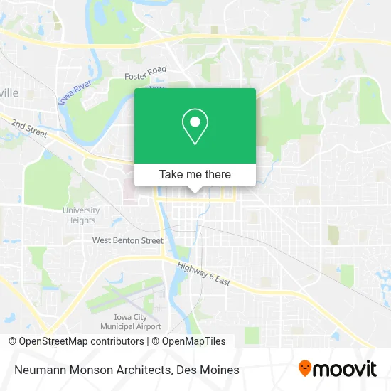 Neumann Monson Architects map