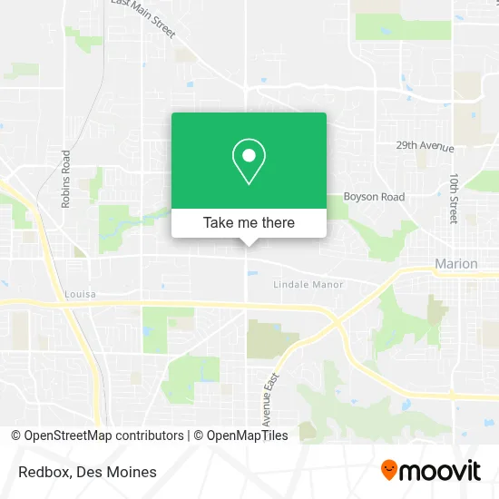 Redbox map