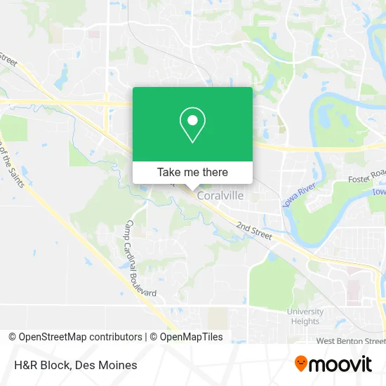 H&R Block map