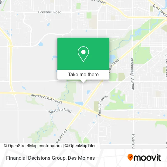 Financial Decisions Group map