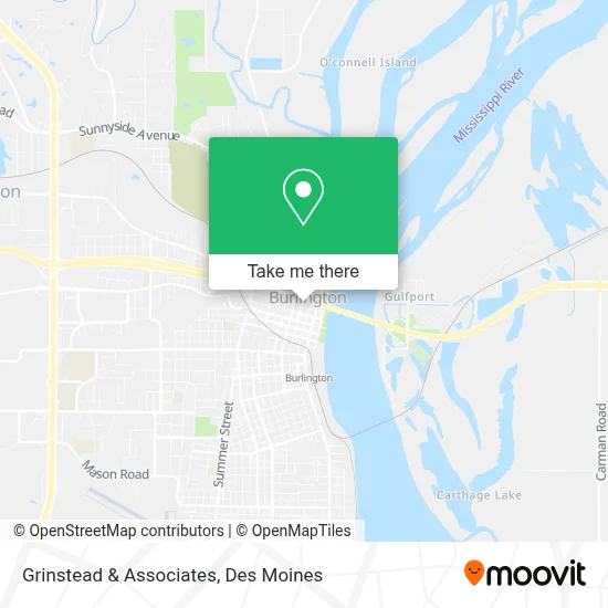 Grinstead & Associates map