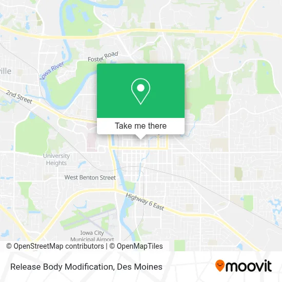 Release Body Modification map
