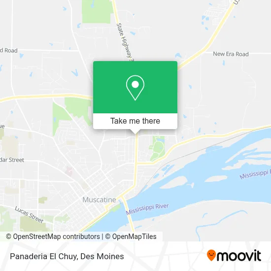 Panaderia El Chuy map