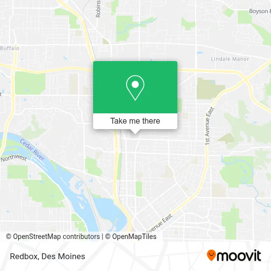 Redbox map