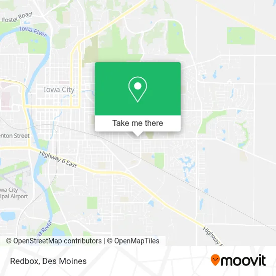 Redbox map