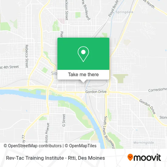 Rev-Tac Training Institute - Rtti map