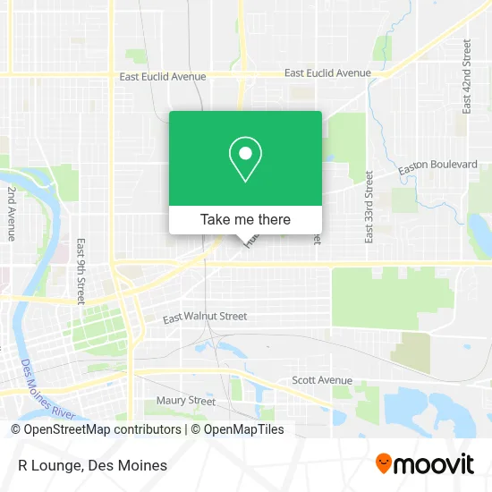 R Lounge map