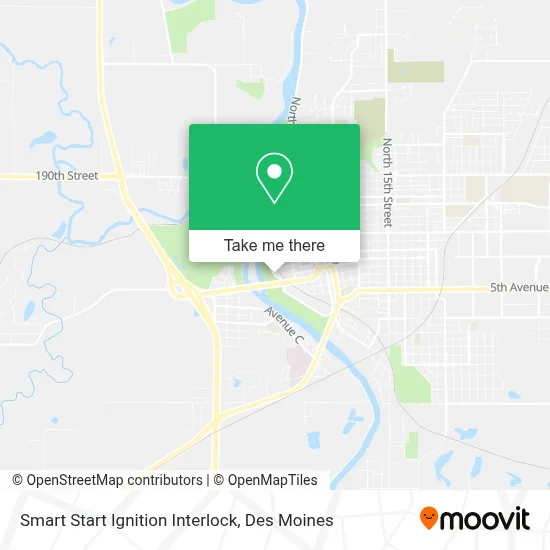 Smart Start Ignition Interlock map