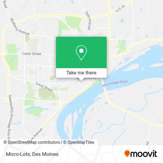 Micro-Lots map