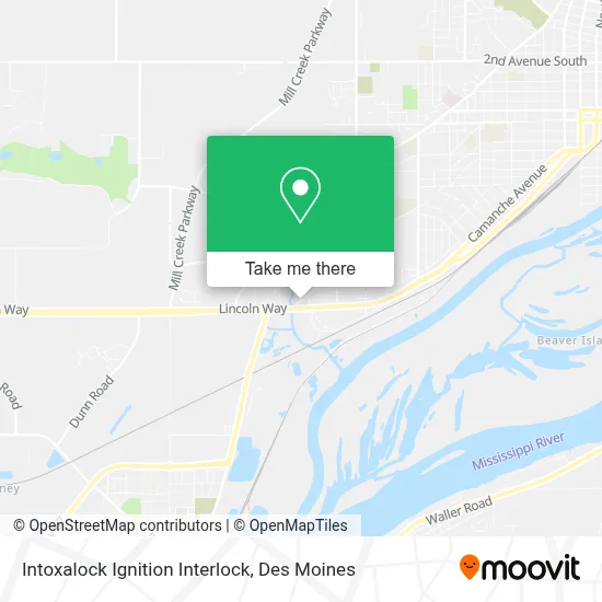 Intoxalock Ignition Interlock map