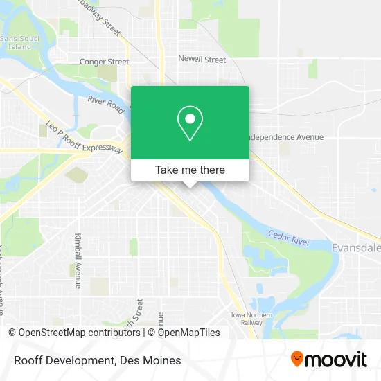 Rooff Development map