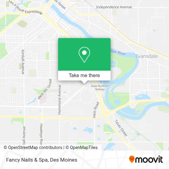 Fancy Nails & Spa map