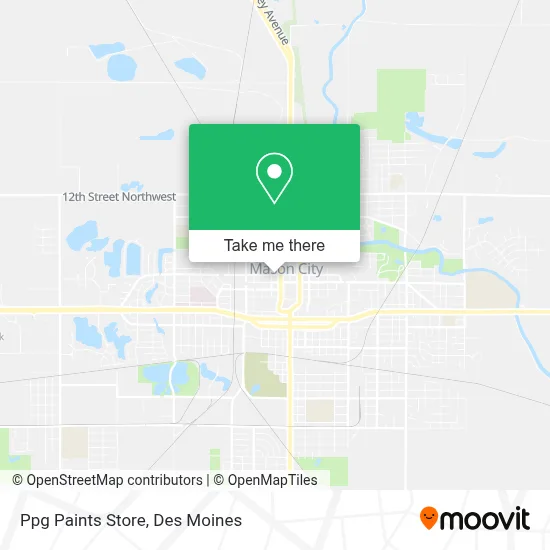 Ppg Paints Store map