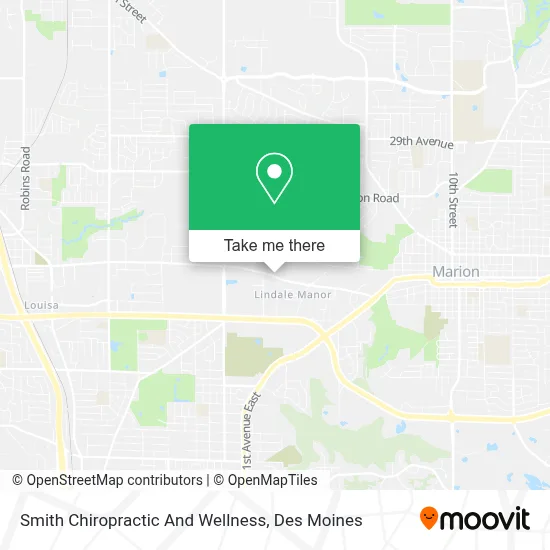 Smith Chiropractic And Wellness map