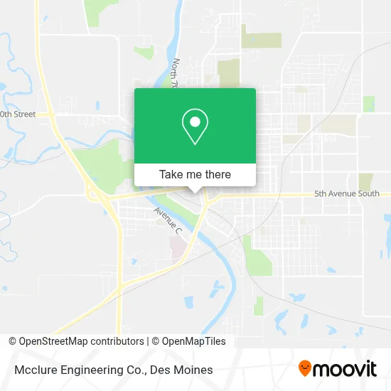 Mcclure Engineering Co. map